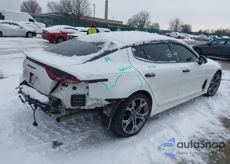 2018 Kia Stinger Gt from USA, damaged, VIN KNAE35LC0J6040090